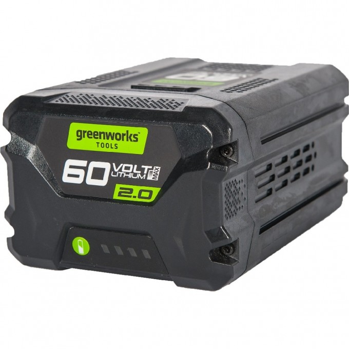 Аккумулятор GREENWORKS 60V 2 А/ч G60B2 2918307 Аккумулятор GREENWORKS 60V 2 А/ч G60B2 2918307