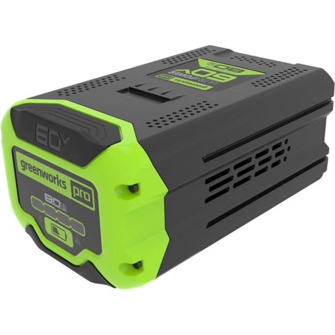 Аккумулятор GREENWORKS 60V, 8 Ач 2954507 Аккумулятор GREENWORKS 60V, 8 Ач 2954507