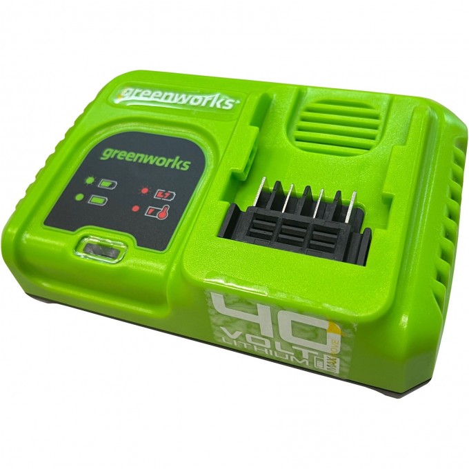 Быстрое зарядное устройство GREENWORKS G40UC5 40V 5А 2945107 Быстрое зарядное устройство GREENWORKS G40UC5 40V 5А 2945107