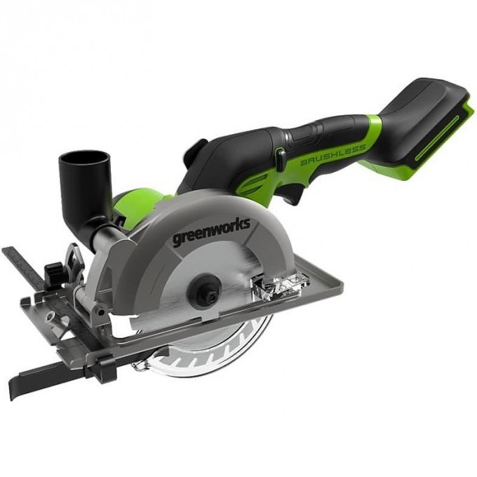 Циркулярная мини пила аккумуляторная GREENWORKS G24MCS 24V без АКБ и ЗУ 1501207 Циркулярная мини пила аккумуляторная GREENWORKS G24MCS 24V без АКБ и ЗУ 1501207