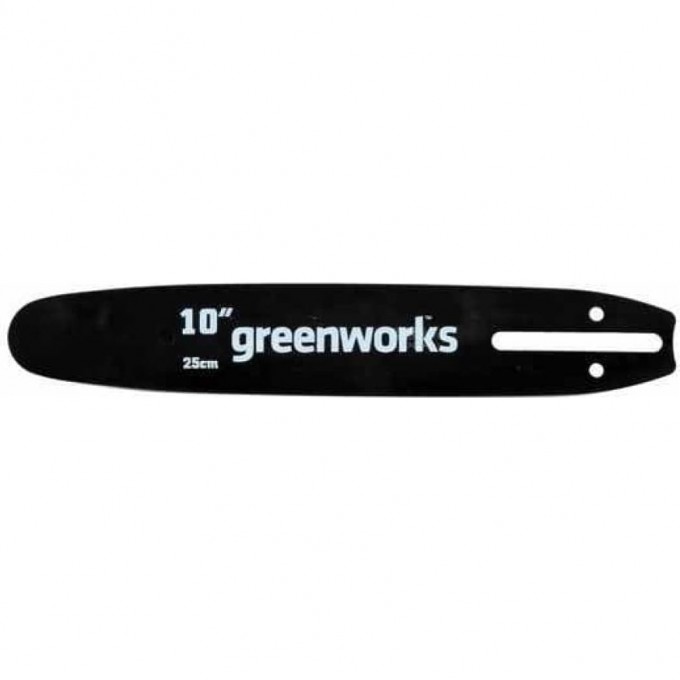 Шина GREENWORKS для пилы 25 см 2949207 Шина GREENWORKS для пилы 25 см 2949207