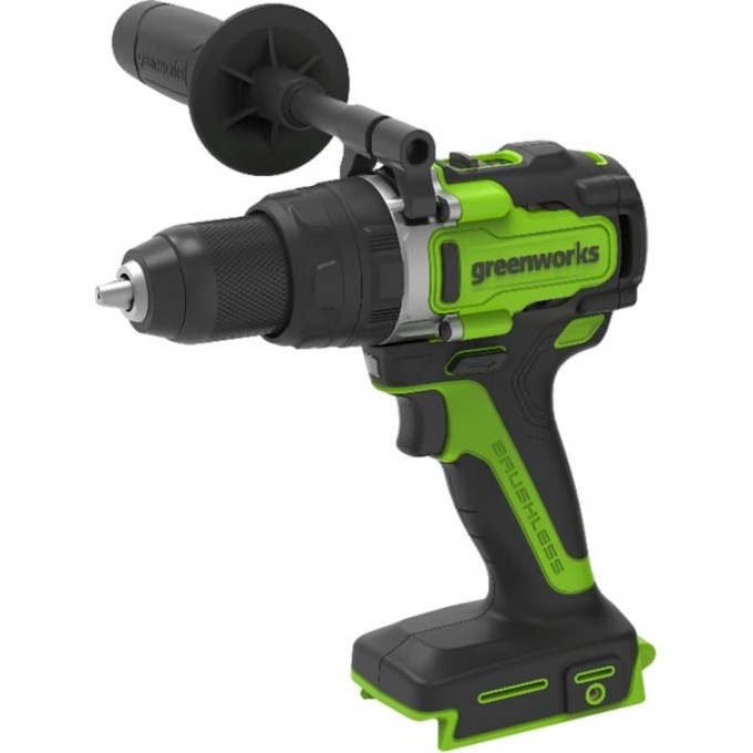 Шуруповерт ударный аккумуляторный GREENWORKS GD24DD140 24V без АКБ и ЗУ 3707607 Шуруповерт ударный аккумуляторный GREENWORKS GD24DD140 24V без АКБ и ЗУ 3707607