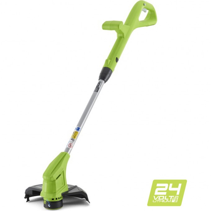 Триммер аккумуляторный GREENWORKS G24LT30 24V (30 см) без АКБ и ЗУ 2110407 Триммер аккумуляторный GREENWORKS G24LT30 24V (30 см) без АКБ и ЗУ 2110407